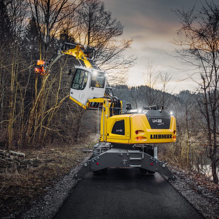 Liebherr A Bauma Gli Lh M Ed Lh M Industry E E Construction