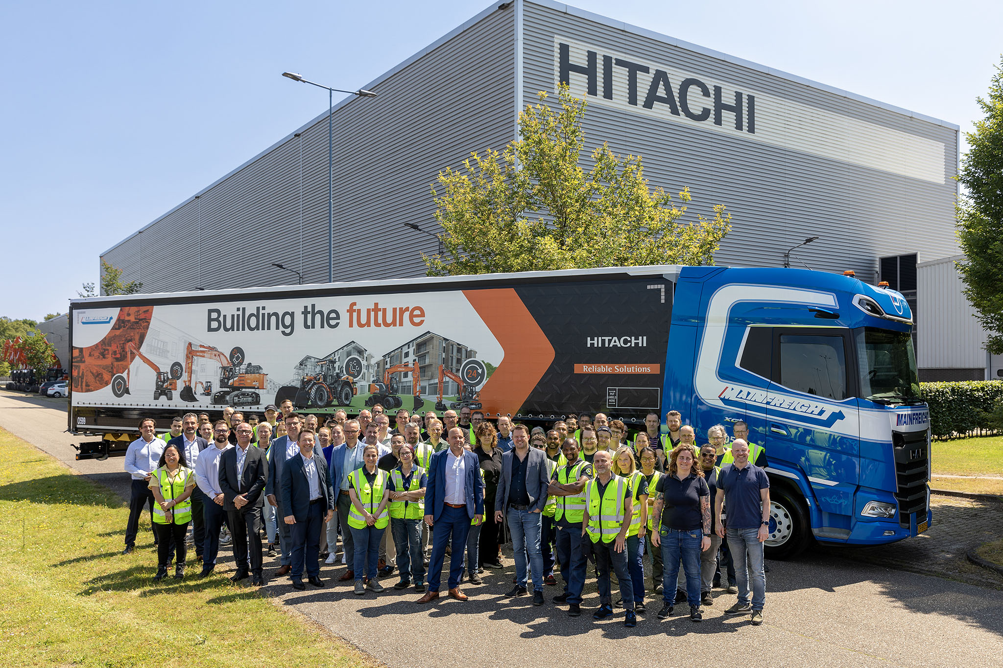 HITACHI ha potenziato il suo centro ricambi di Oosterhout