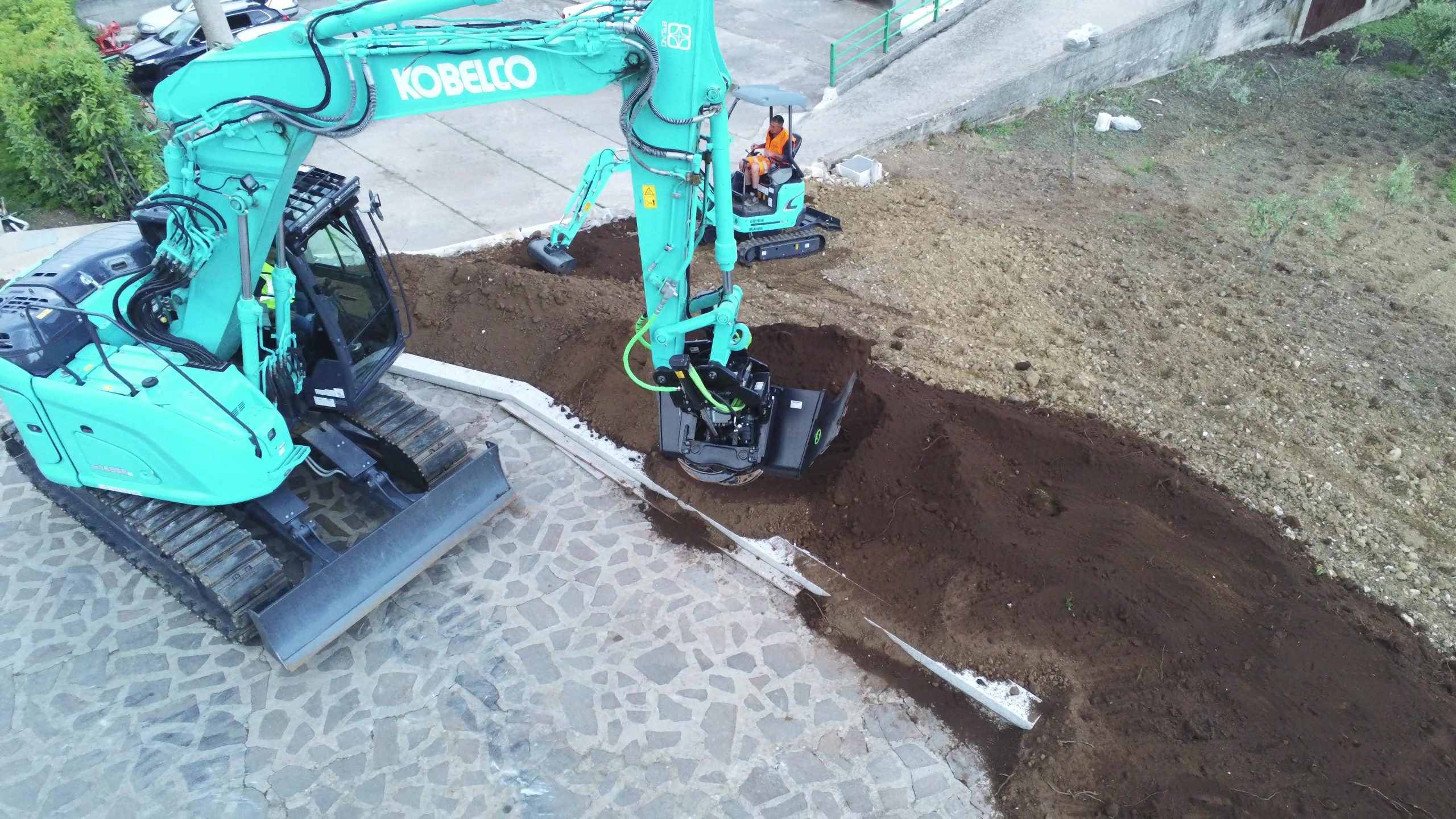 KOBELCO è un costruttore apprezzato per la sua idraulica altamente sensibile