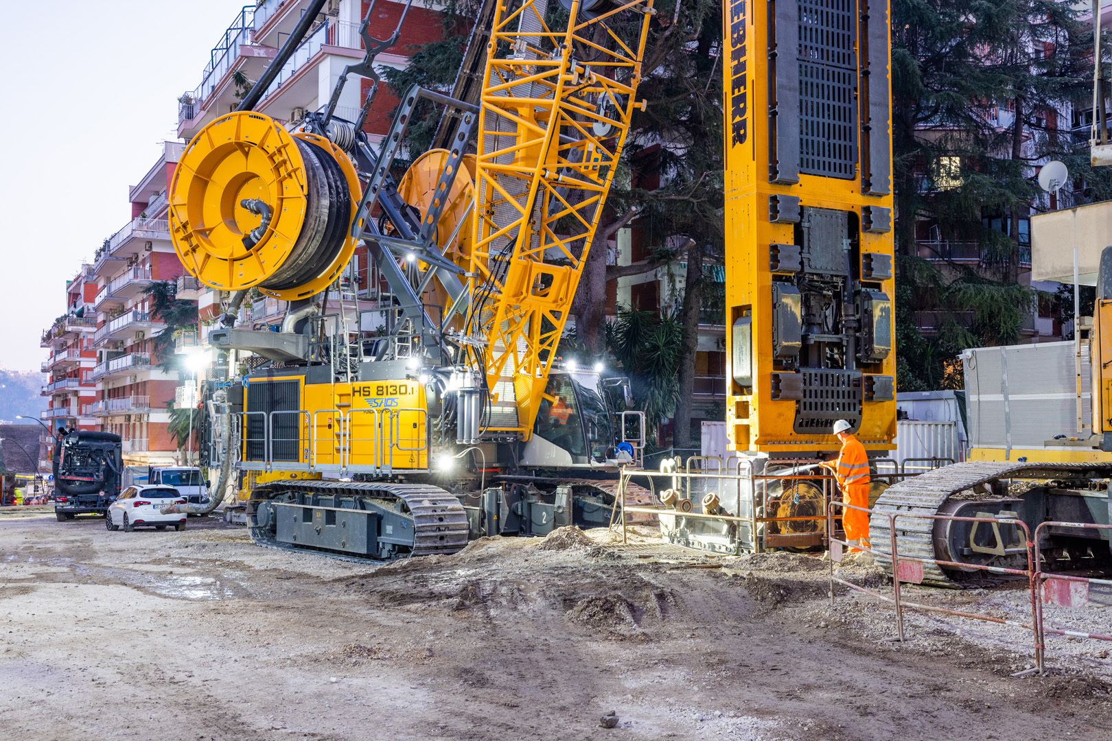 LIEBHERR è un marchio fortemente presente nel parco macchine della SAOS