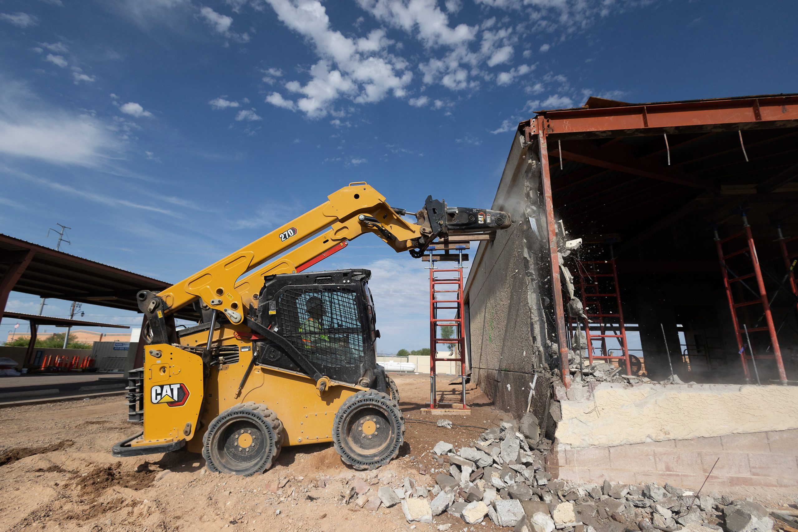 L'obiettivo di Caterpillar con le nuove minipale è di ottimizzare le prestazioni