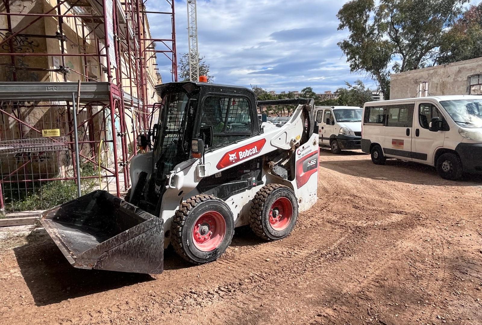 Bobcat, con la S66, ha fornito una macchina fondamentale per il cantiere