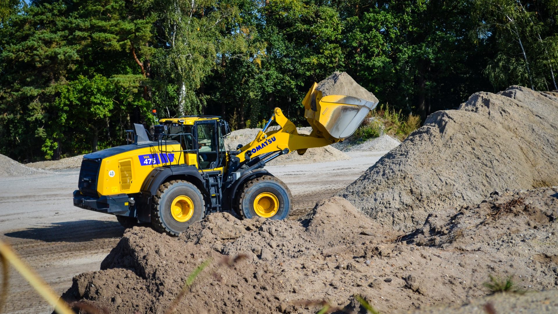 KOMATSU ha lanciato le nuove pale gommate WA475-11 e WA485-11