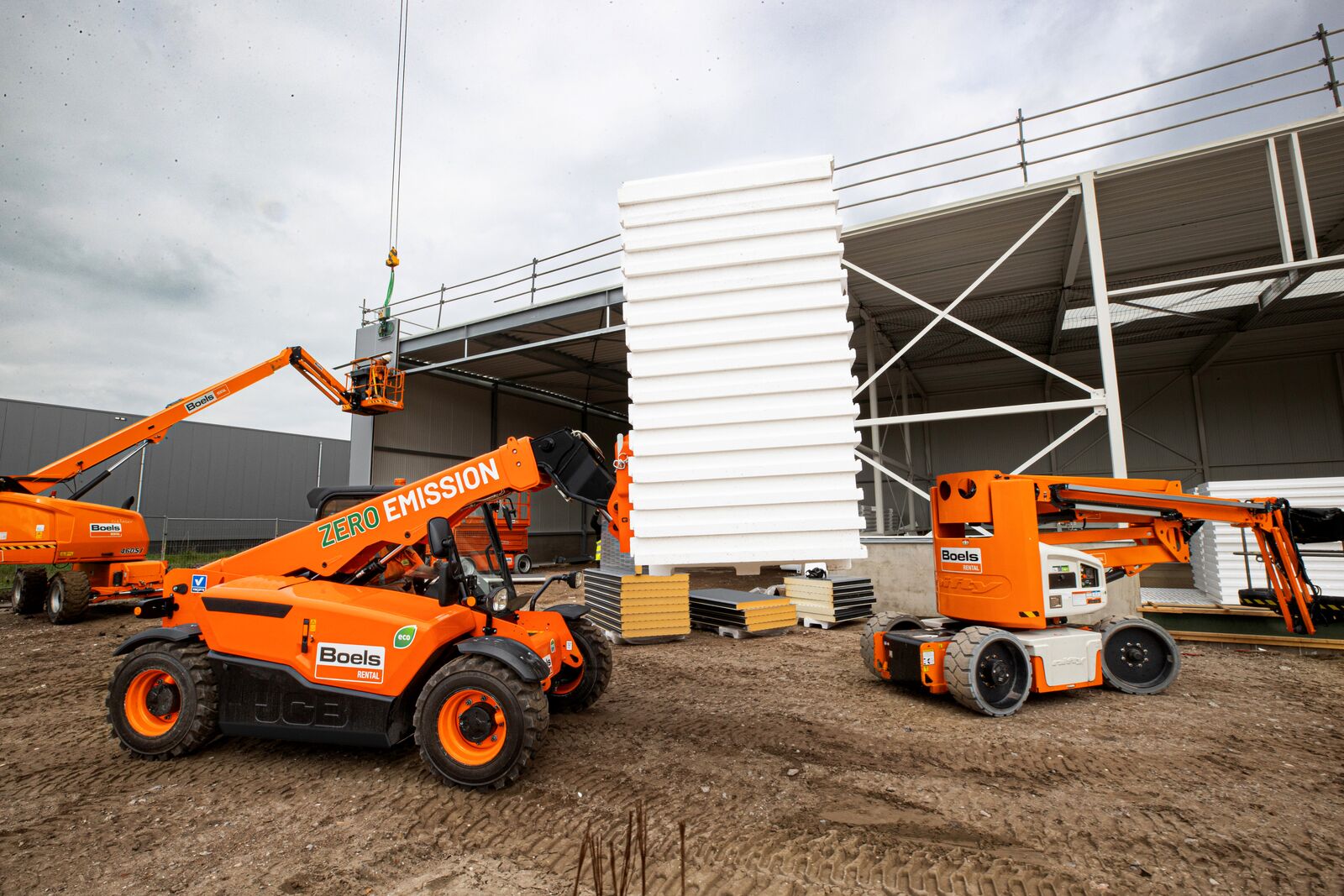 BOELS RENTAL copre in modo organico la richiesta del mondo delle costruzioni