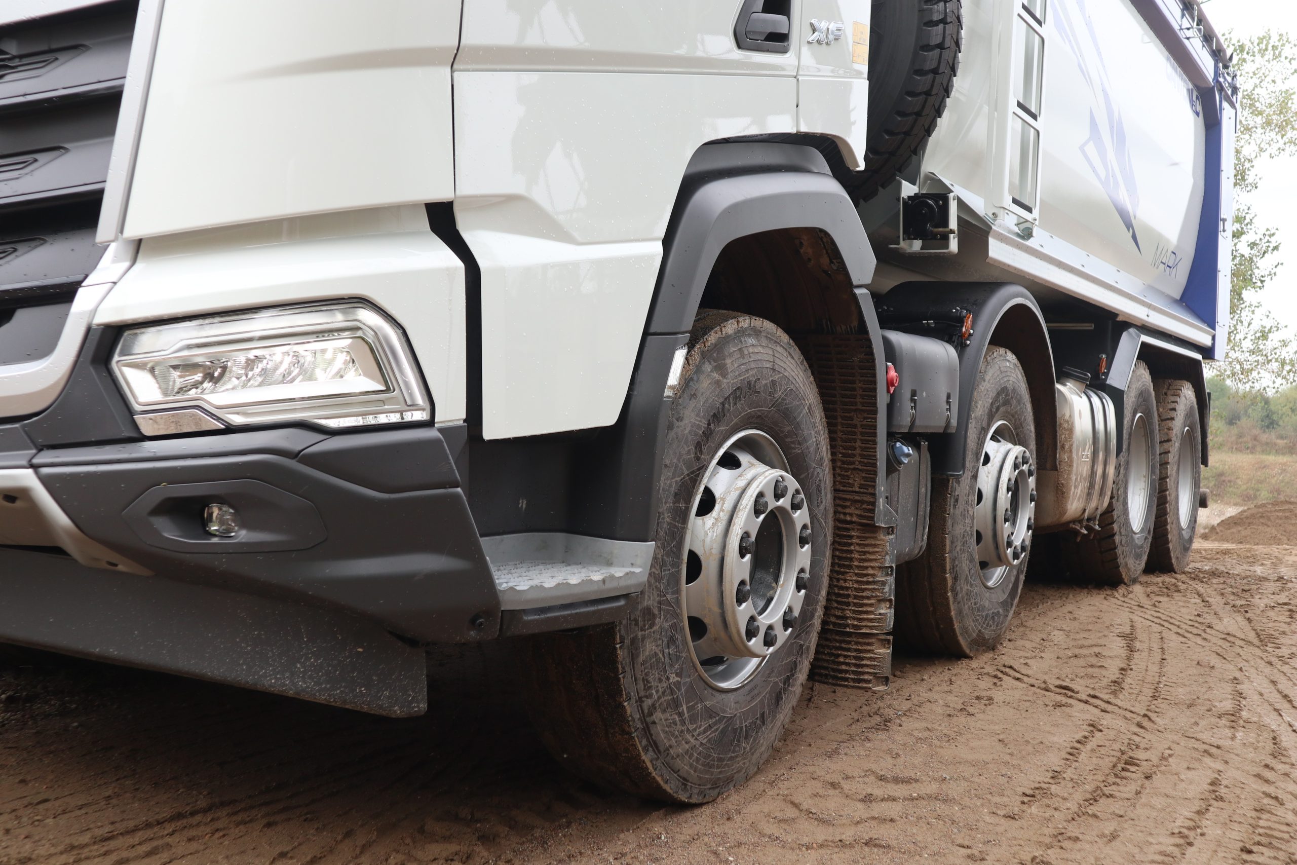 DAF ha pensato ad un'elevata mobilità sia su strada che in off road