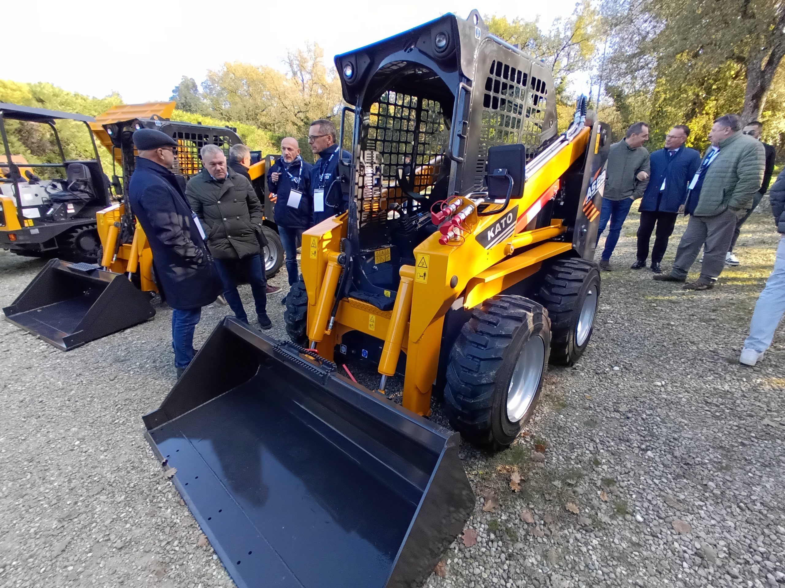 I nuovi modelli di minipale sono stati presentati a Monteriggioni