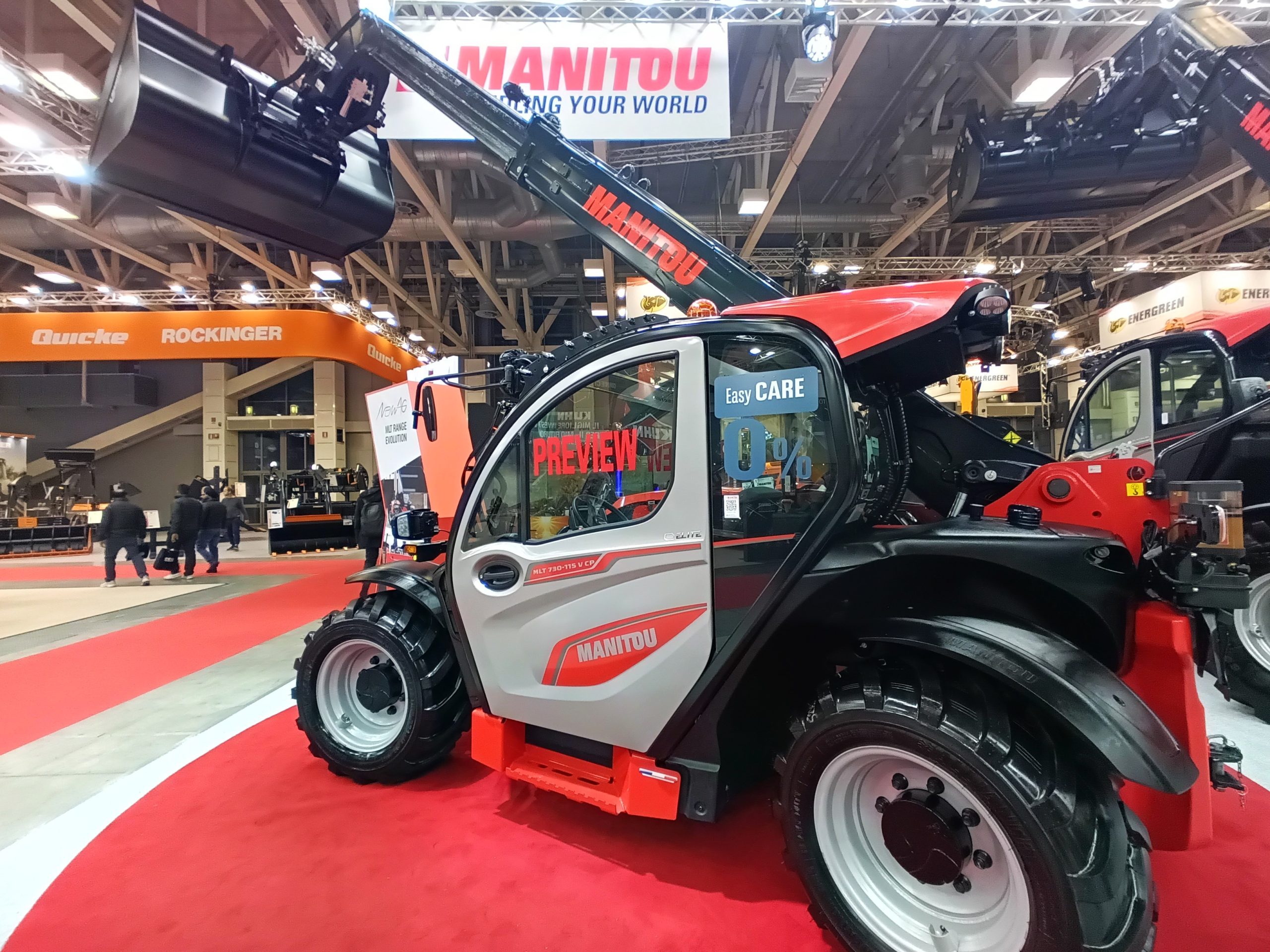 Manitou ha presentato ad Eima il nuovo MLT 730-115 V-CP