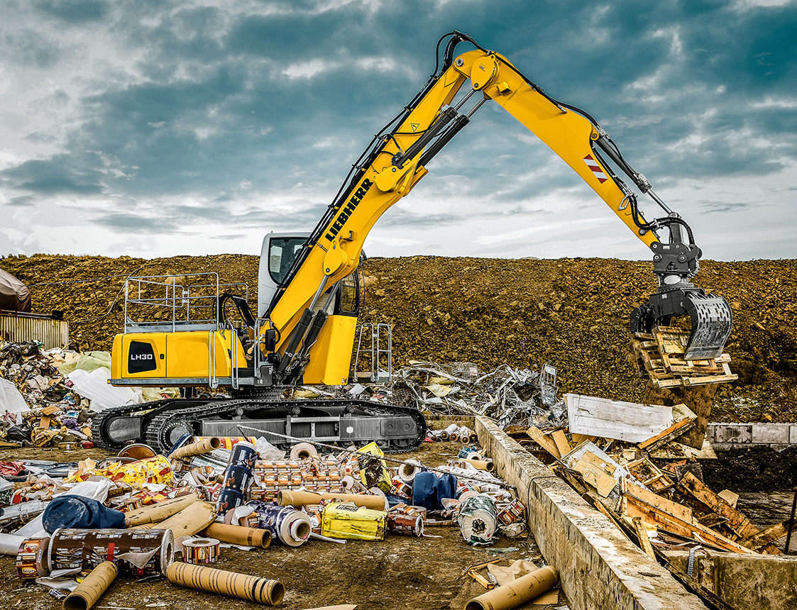 Liebherr è un costruttore che punta da tempo ai material handler