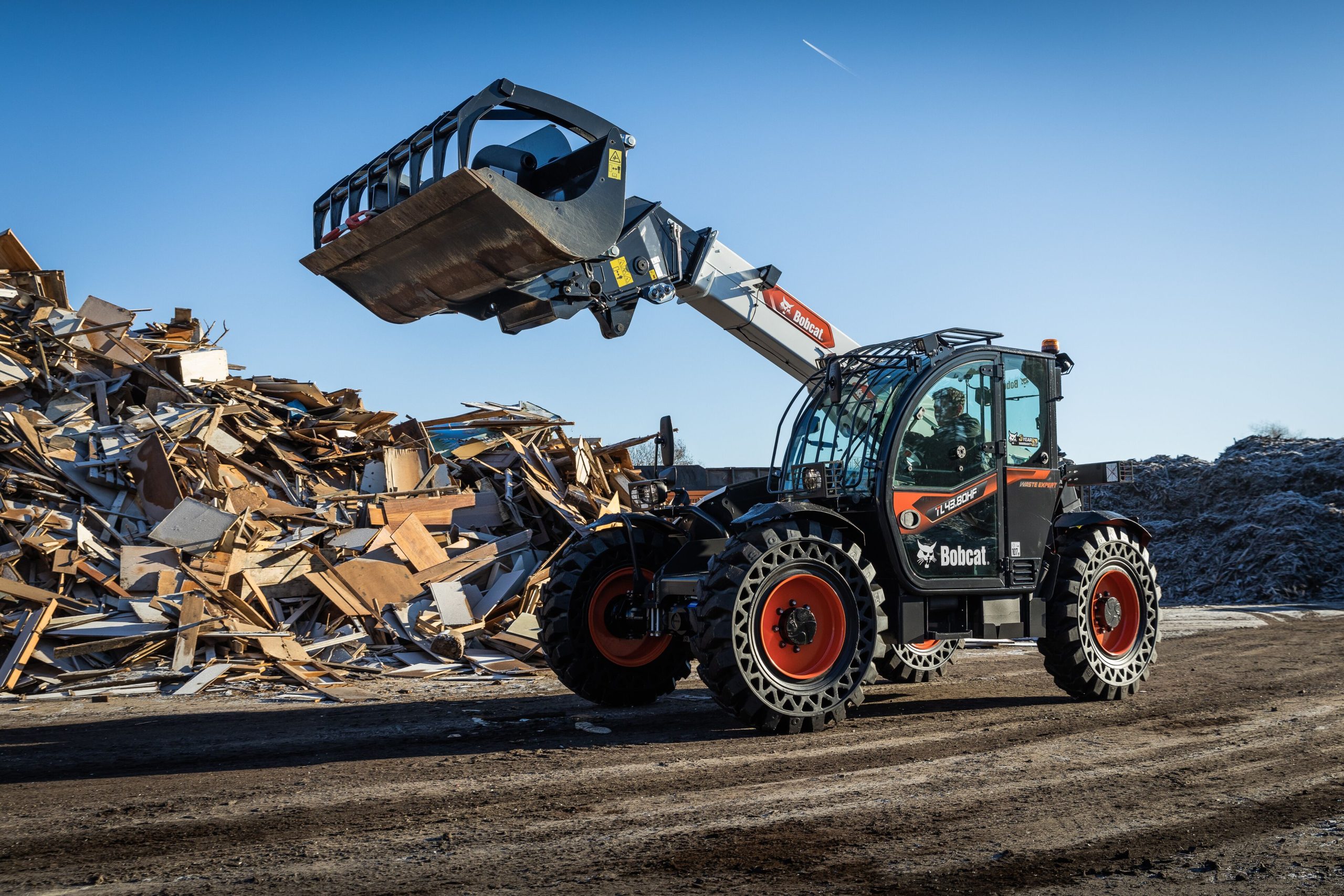 Bobcat ha pensato in modo specifico al mondo del riciclaggio