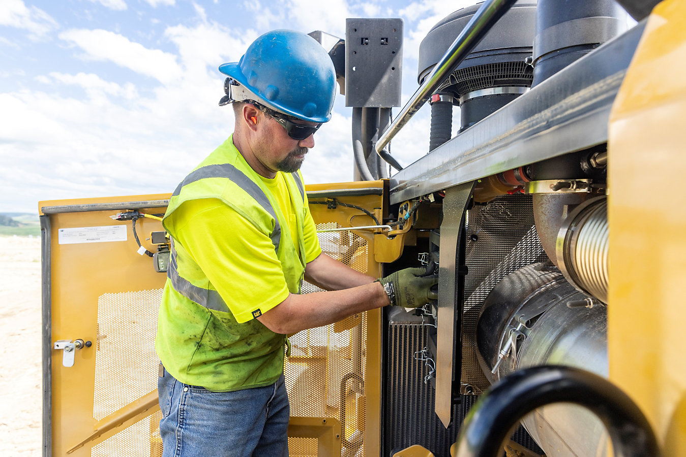 LA connettività migliorata di Caterpillar permette di gestire in modo ottimale la manutenzione