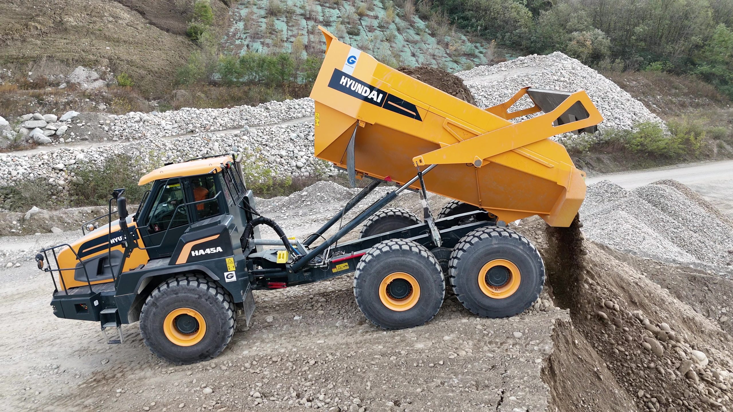 HD HYUNDAI è presente sul mercato con i dumper costruiti in Norvegia