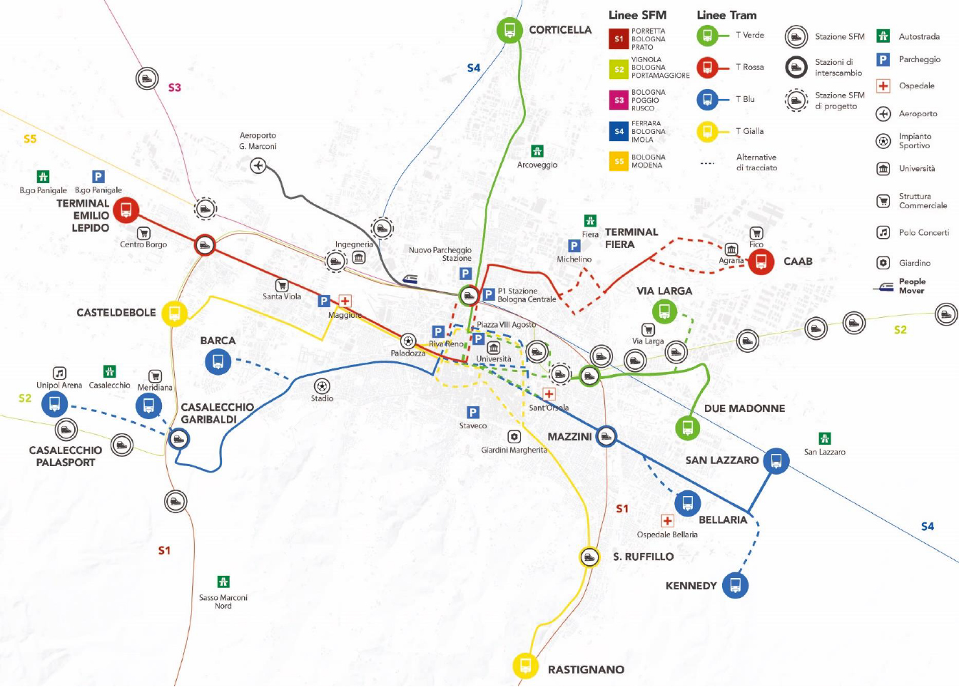 La nuova Tramvia di Bologna è un progetto completamente nuovo di mobilità urbana