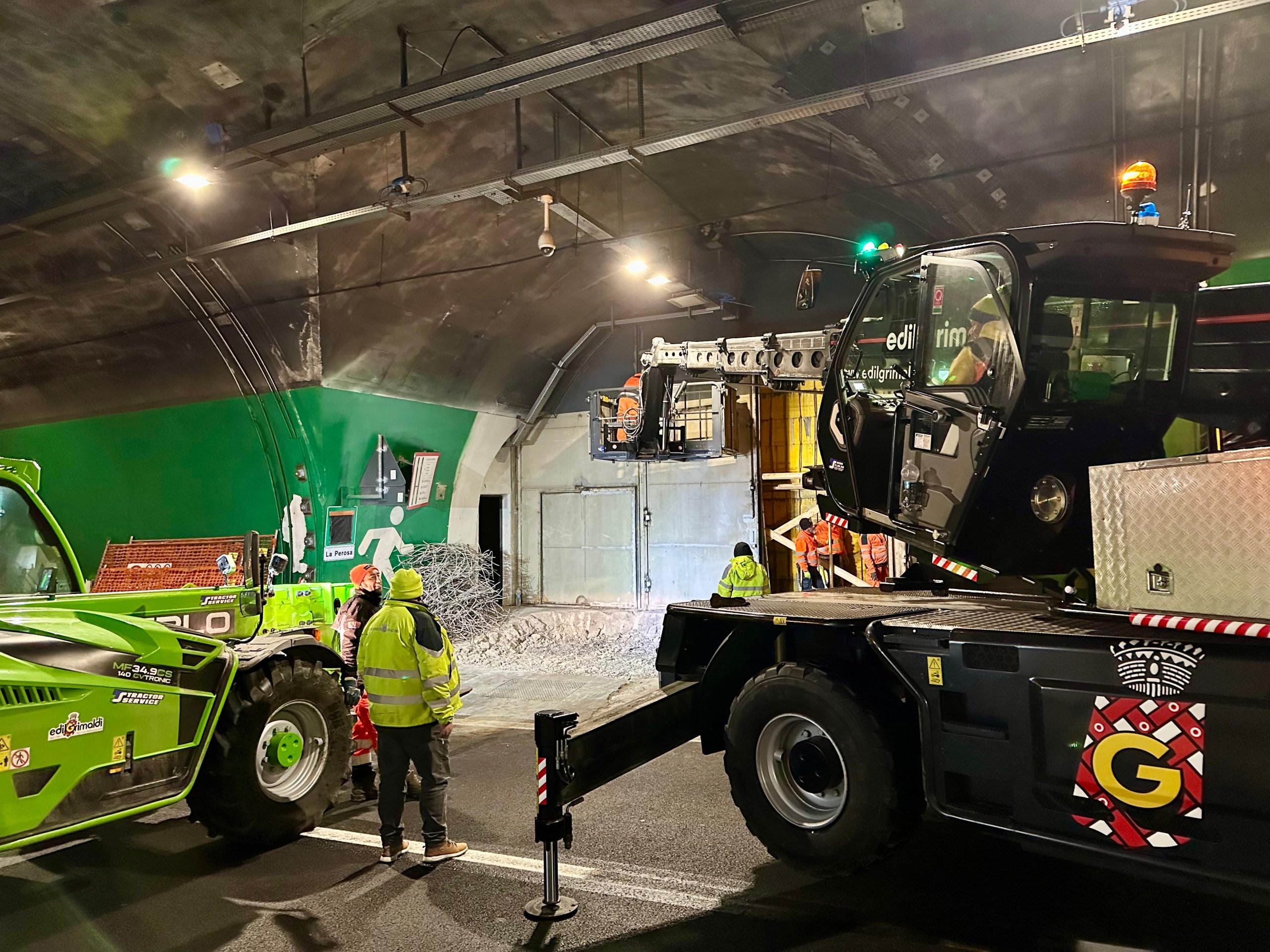 Edilgrimaldi ha risolto le problematiche del cantiere con l'uso delle macchine Imer