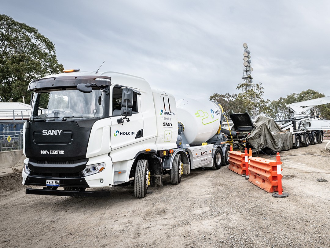 HOLCIM sta lavorando per elettrificare quanto più possibile i processi produttivi